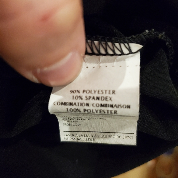 Suzy Shier Mesh Open Shoulder Top - Picture 6 of 6